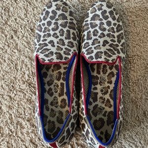 Rothys leopard loafer size 10
